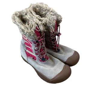 KEEN Wapato Waterproof Faux Fur Winter Boots